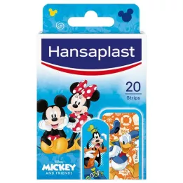 HANSAPLAST Paski gipsowe dla dzieci Mickey &amp; Przyjaciele, 20 szt