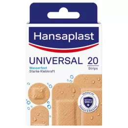 HANSAPLAST Uniwersalne taśmy gipsowe, wodoodporne, 20 szt