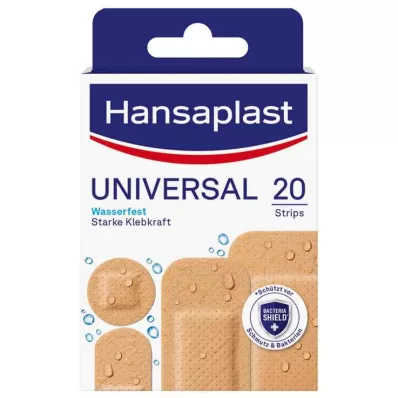 HANSAPLAST Uniwersalne taśmy gipsowe, wodoodporne, 20 szt HANSAPLAST Uniwersalne taśmy gipsowe, wodoodporne, 20 szt
