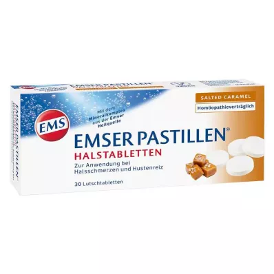 Emser Pastilles Tabletki na gardło Solony Karmel, 30 szt Emser Pastilles Tabletki na gardło Solony Karmel, 30 szt