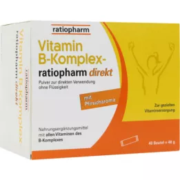 VITAMIN B-KOMPLEX-ratiopharm direct proszek, 40 szt