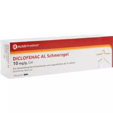 DICLOFENAC AL Żel przeciwbólowy 10 mg/g, 150 g