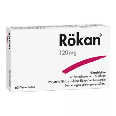 RÖKAN Tabletki powlekane 120 mg, 60 szt RÖKAN Tabletki powlekane 120 mg, 60 szt