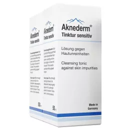 AKNEDERM Nalewka wrażliwa, 2 x 50 ml