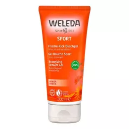 WELEDA Żel pod prysznic Sport Fresh Kick Arnica, 200 ml