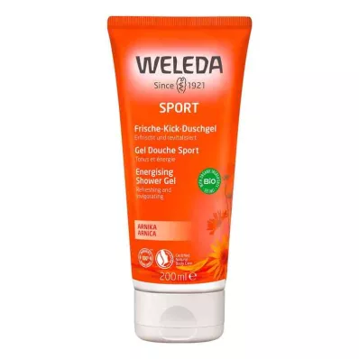 WELEDA Żel pod prysznic Sport Fresh Kick Arnica, 200 ml