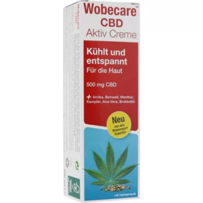 WOBECARE CBD Aktywny krem, 100 ml