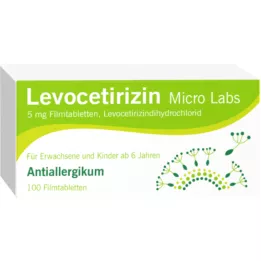 LEVOCETIRIZIN Micro Labs 5 mg tabletki powlekane, 100 szt