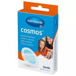 COSMOS Tynk do oparzeń 43x68 mm, 8 szt
