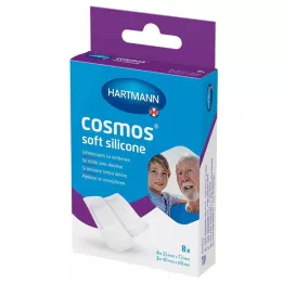 COSMOS miękkie silikonowe paski gipsowe 2 rozmiary, 8 szt
