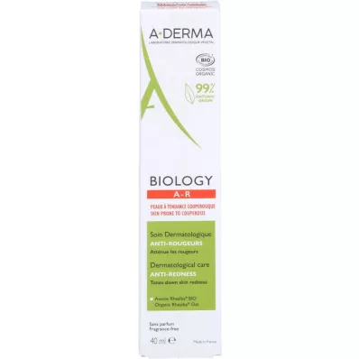 A-DERMA Biology dermatologiczna pielęgnacja przeciw zaczerwienieniom, 40 ml