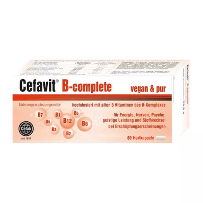 CEFAVIT B-complete kapsułki twarde, 60 szt