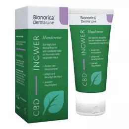BIONORICA Derma Line Ginger-CBD Krem do rąk, 50 ml