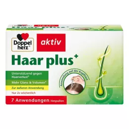 DOPPELHERZ Ampułki Hair plus, 7 szt