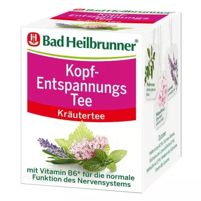 BAD HEILBRUNNER Torebka filtrująca do herbaty Head Relaxation, 8 szt