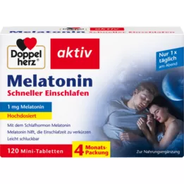 DOPPELHERZ Tabletki melatoniny, 120 szt