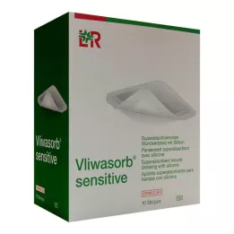 VLIWASORB wrażliwy superchłonny opatrunek na ranę 15x25 cm, 10 szt