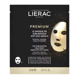 LIERAC Premium Perfecting Gold Cloth Mask, 1X20 ml