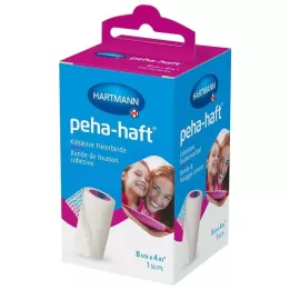 PEHA-HAFT Opatrunek mocujący bezlateksowy 8 cmx4 m OTC, 1 szt