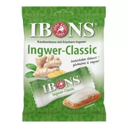 IBONS Torebka cukierków do żucia Ginger Classic, 92 g