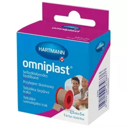 OMNIPLAST Gips mocujący nić tekstylna 2,5 cm x 5 m OTC, 1 szt