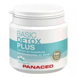 PANACEO Kapsułki Basic Detox Plus, 100 kapsułek