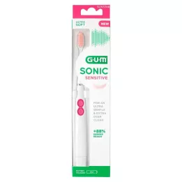 GUM SONIC SENSITIVE Soniczna szczoteczka do zębów, 1 szt