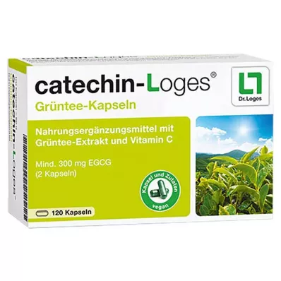 CATECHIN-Loges Green Tea Capsules, 120 kapsułek