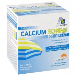 CALCIUM SONNE 500 patyczków do porcjowania bezpośredniego, 60 szt