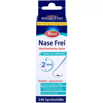 ABTEI Nose Free 2 min spray zmniejszający przekrwienie, 20 ml