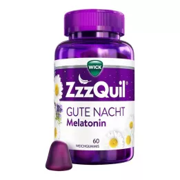 WICK ZzzQuil Good Night Soft Gumy, 60 szt