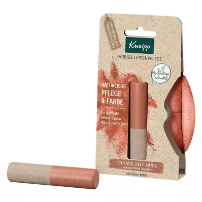 KNEIPP kolorowa pielęgnacja ust naturalny głęboki nude, 3,5 g KNEIPP kolorowa pielęgnacja ust naturalny głęboki nude, 3,5 g