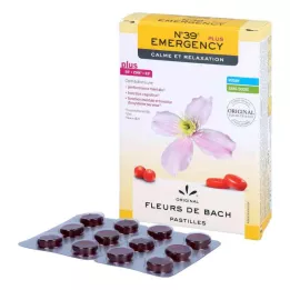 BACHBLÜTEN Nr 39 Emergency plus pastylki, 48 g