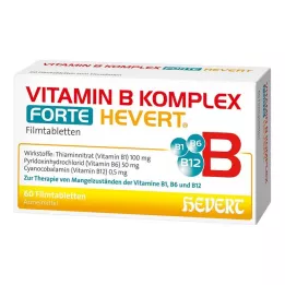 VITAMIN B KOMPLEX tabletki forte Hevert, 60 szt