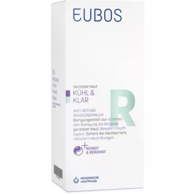EUBOS KÜHL &amp; KLAR Mleczko oczyszczające przeciw zaczerwienieniom, 150 ml