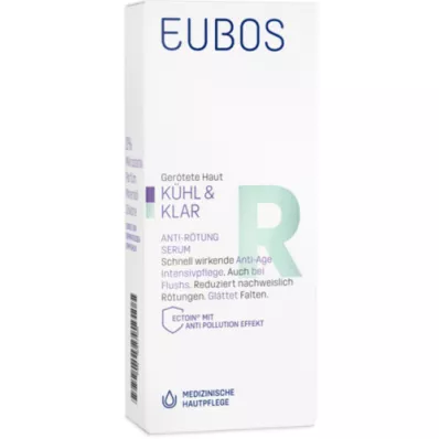 EUBOS KÜHL &amp; KLAR Serum przeciw zaczerwienieniom, 30 ml