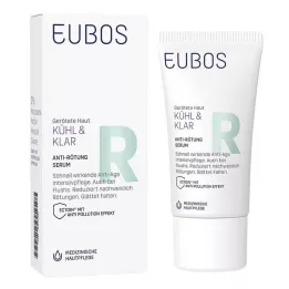 EUBOS KÜHL &amp; KLAR Serum przeciw zaczerwienieniom, 30 ml