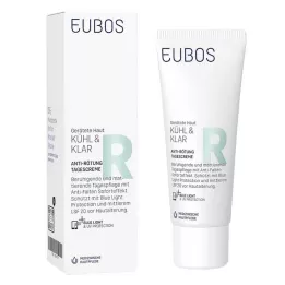 EUBOS KÜHL &amp; KLAR Krem przeciw zaczerwienieniom na dzień LSF 20, 40 ml