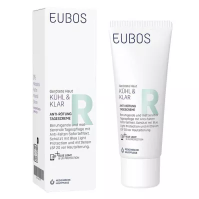 Eubos Cool & Przezroczysty krem przeciw zaczerwienieniom na dzień LSF 20, 40 ml Eubos Cool & Przezroczysty krem przeciw zaczerwienieniom na dzień LSF 20, 40 ml