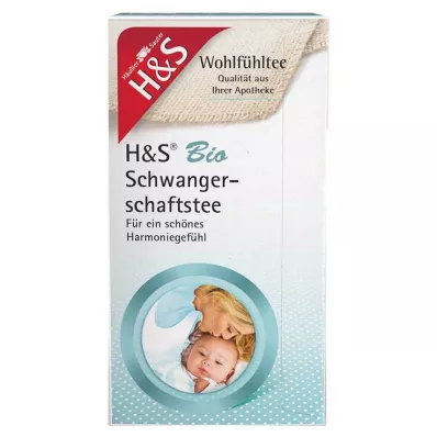 H&amp;S Organiczna torebka filtracyjna do herbaty ciążowej, 20X2 g