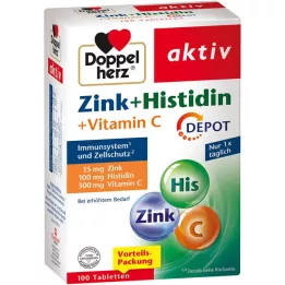 DOPPELHERZ Zinc+Histidine Depot Tabletki aktywne, 100 szt