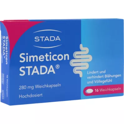 SIMETICON STADA Kapsułki miękkie 280 mg, 16 szt