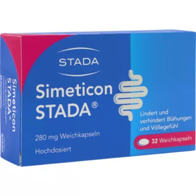 SIMETICON STADA Kapsułki miękkie 280 mg, 32 szt