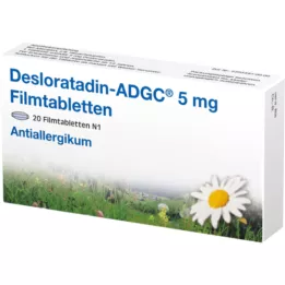 DESLORATADIN ADGC Tabletki powlekane 5 mg, 20 szt