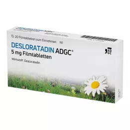 DESLORATADIN ADGC Tabletki powlekane 5 mg, 20 szt
