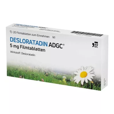 Desloratadyna-ADGC 5 mg tabletki powlekane, 20 szt