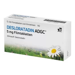 DESLORATADIN ADGC Tabletki powlekane 5 mg, 50 szt