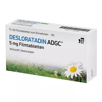 Desloratadyna-ADGC 5 mg tabletki powlekane, 50 szt