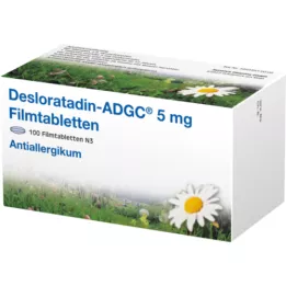 DESLORATADIN-ADGC Tabletki powlekane 5 mg, 100 szt