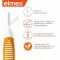 ELMEX Szczoteczki międzyzębowe ISO rozmiar 1 0,45 mm pomarańczowe, 8 szt